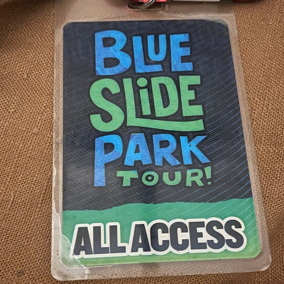Mac Miller Blue Slide Park 2011 All Access Tour Pass (no lanyard) - Picture 1 of 3